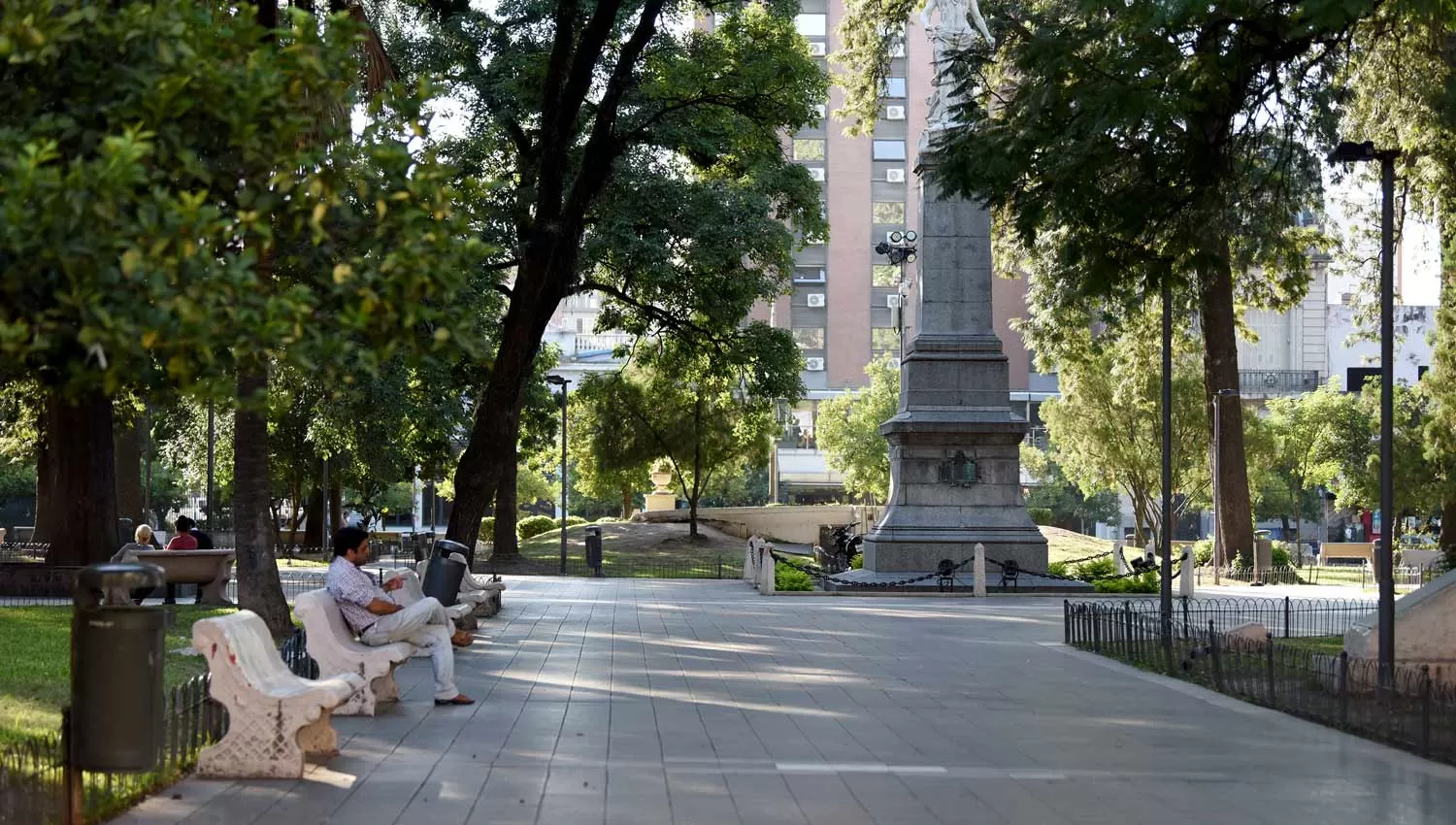 Plaza Independencia. ARCHIVO LA GACETA / FOTO DE ANALÍA JARAMILLO