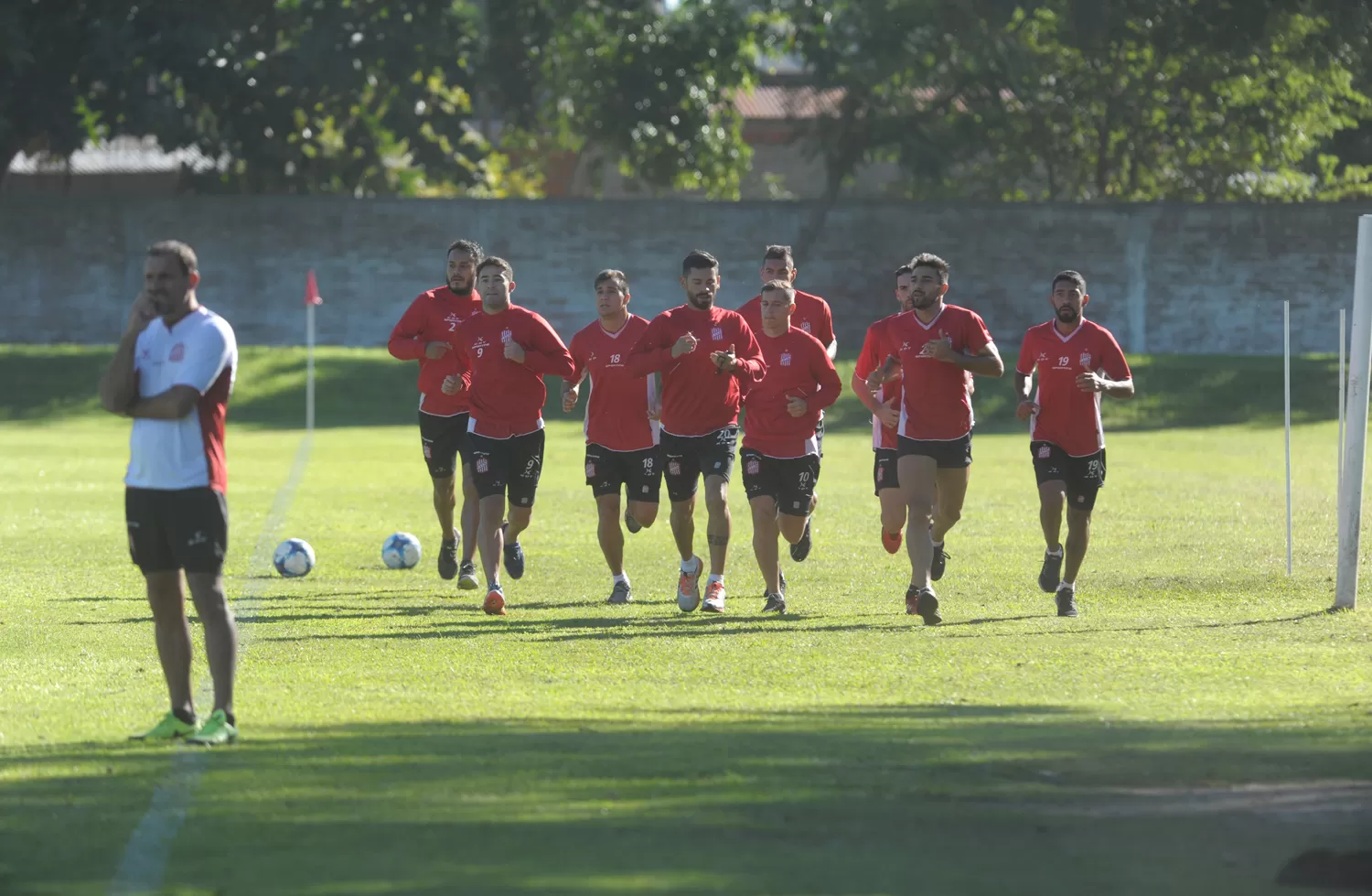 Complejo Natalio Mirkyn, entrenamiento de San Martín. FOTO LA GACETA/ FRANCO VERA,