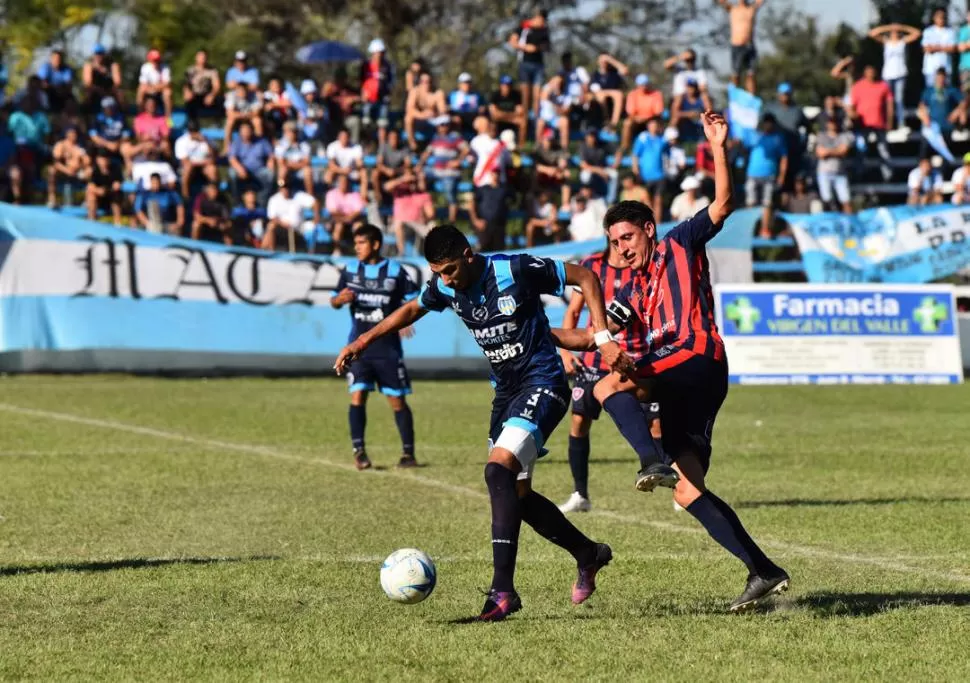 FIGURA. Maximiliano Carabajal fue parte de un plantel del “León” que luchó hasta el final por el preciado ascenso. la gaceta / foto de Osvaldo Ripoll (archivo)