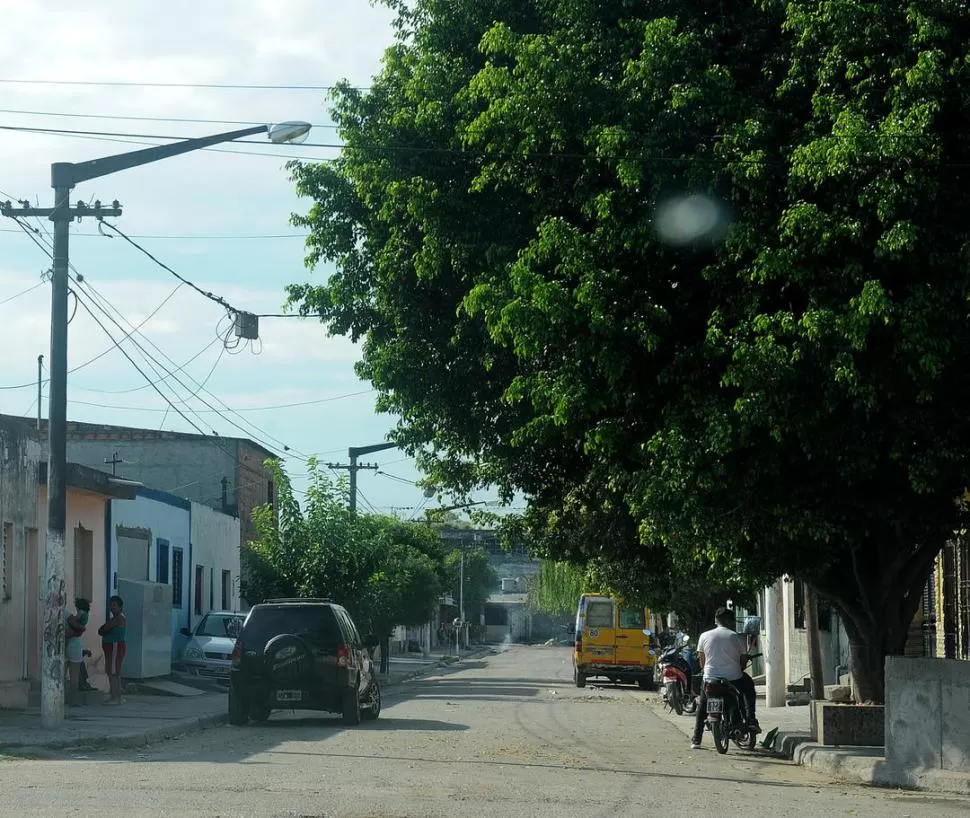 EL LUGAR DEL ATAQUE. La víctima contó que desconocidos a borde de una camioneta le dispararon y huyeron.   