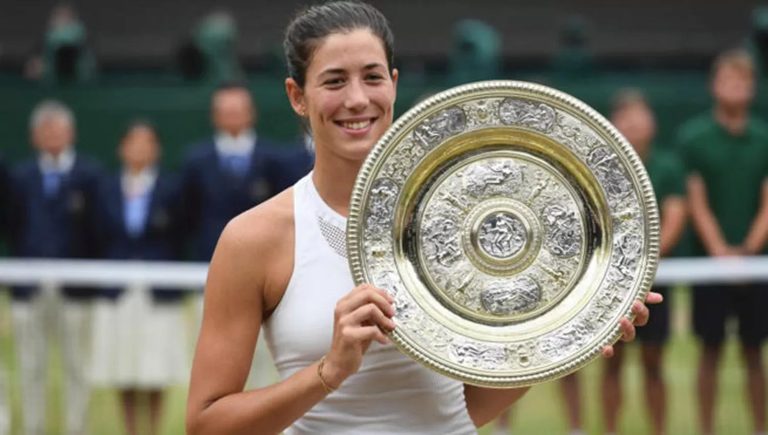 GARBIÑE MUGURUZA. La ganadora Wimbledon 2017. FOTO TOMADA DE MARCA.COM