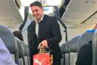 Así fue la llegada de Peñarol a Tucumán para enfrentar a Atlético