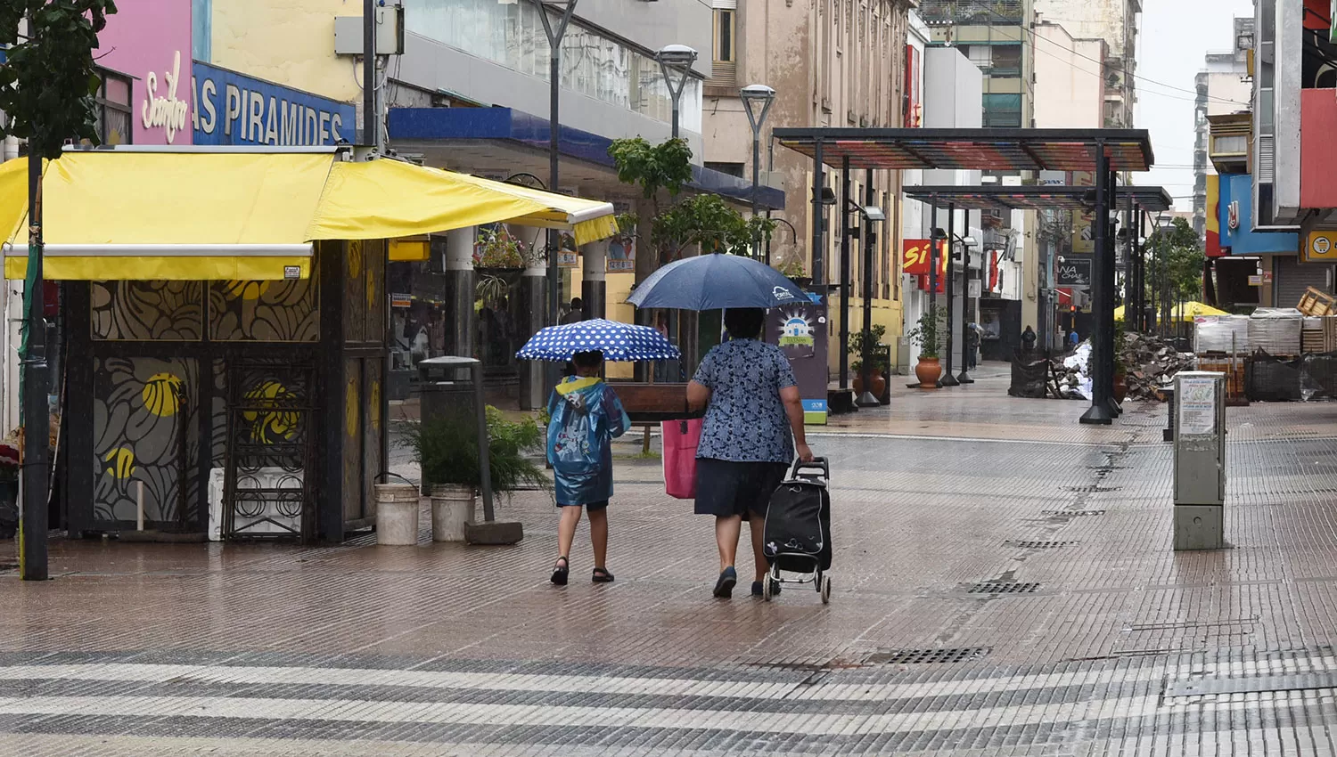 La probabilidad de lluvia se mantendrá durante todo el día. LA GACETA/FOTO DE ANALÍA JARAMILLO