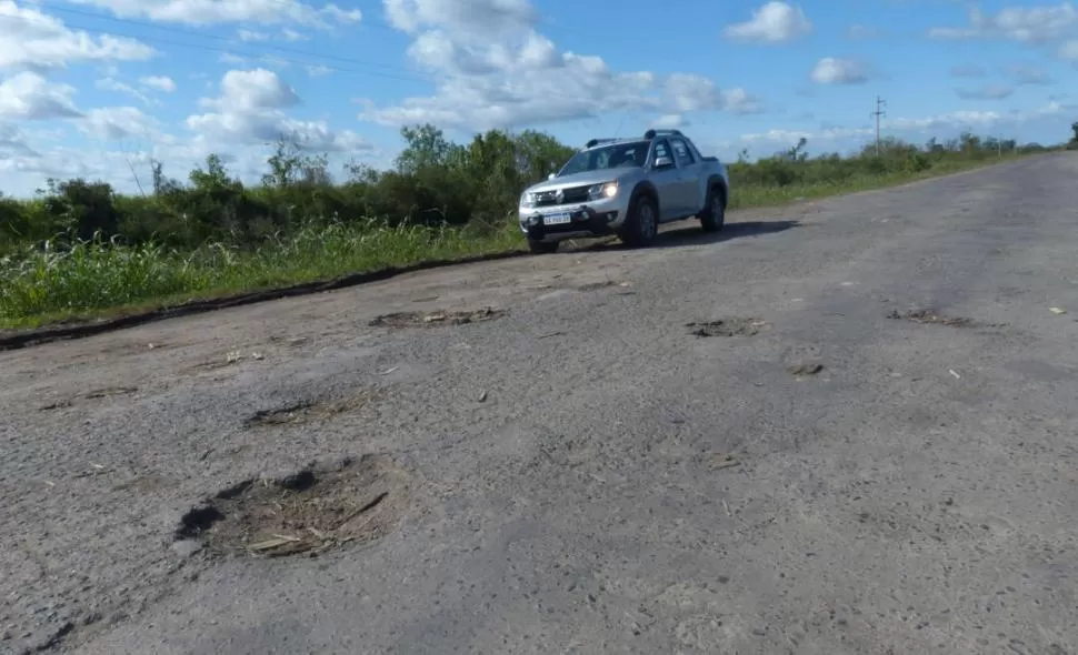 CRISIS. El intendente denunció que la Nación no repara las rutas de la zona. la gaceta / foto de Osvaldo Ripoll