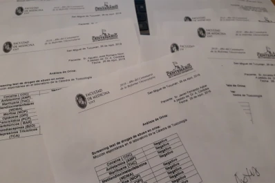 Revelaron los resultados de los análisis toxicológicos que se hicieron Alfaro y sus concejales