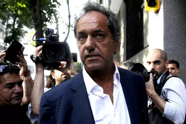 Daniel Scioli cuestiona a la Justicia