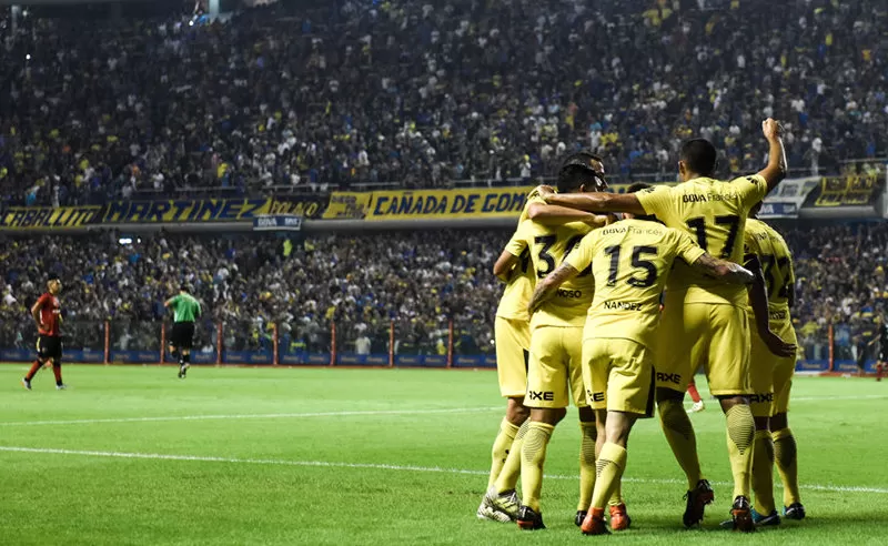 PELEA POR EL TÍTULO. Boca puede consagrarse campeón de manera anticipada. (ARCHIVO)