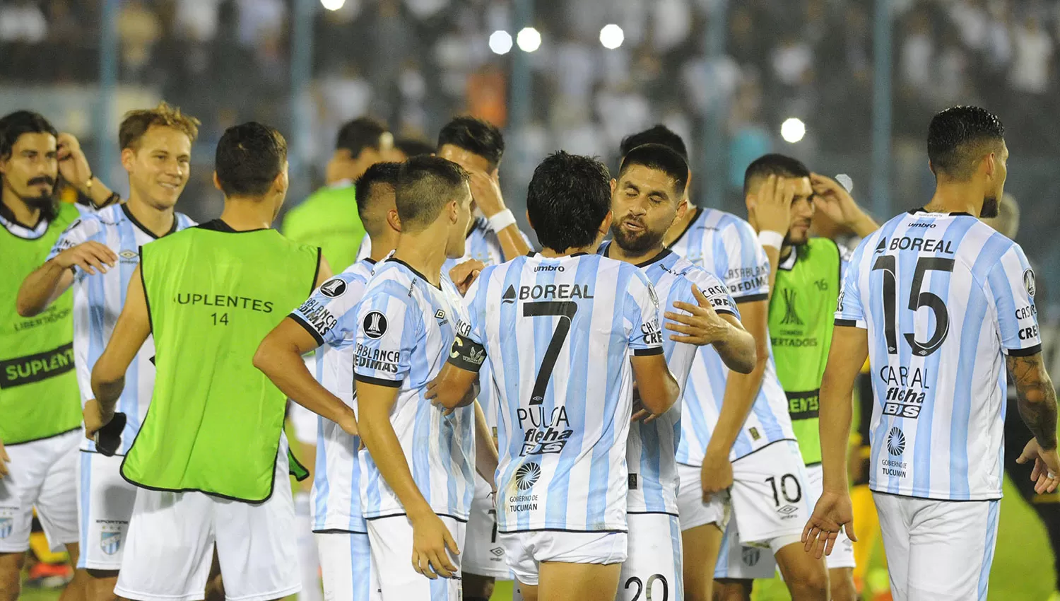 La victoria de Libertad fue bienvenida en el plantel de Atlético. LA GACETA/FOTO DE HÉCTOR PERALTA