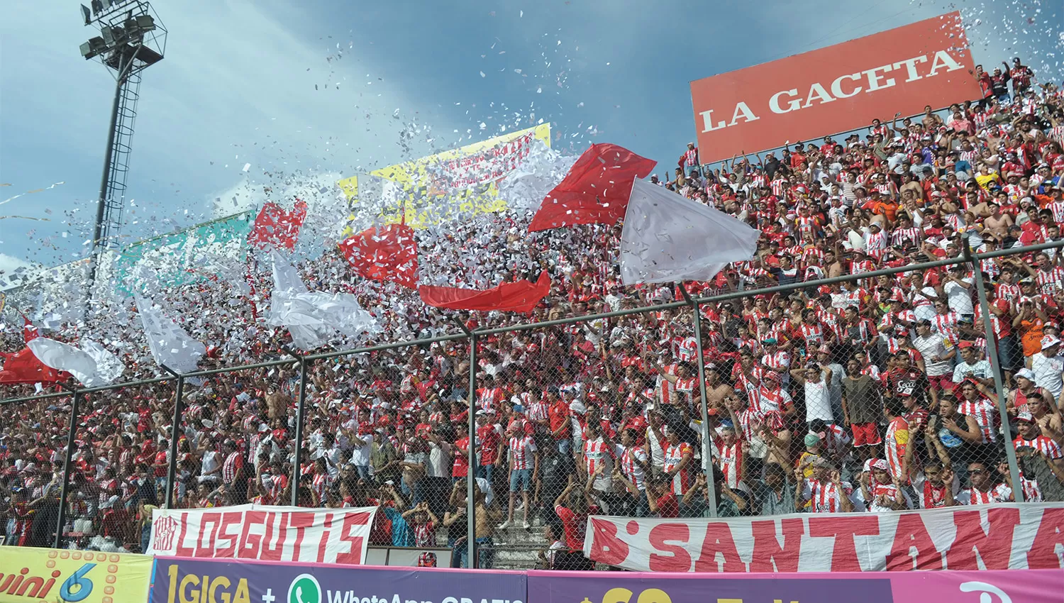 UNA MULTITUD. Se espera que los fanáticos de San Martín colmen La Ciudadela para el duelo ante Dálmine. (LA GACETA)