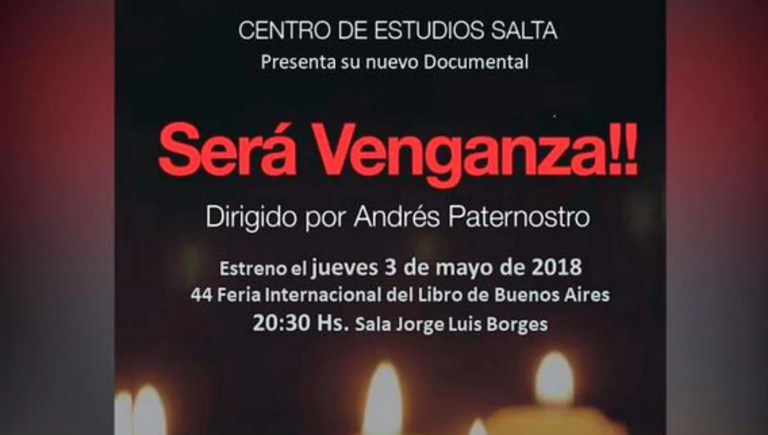 ADEPA y su preocupación por la censura de Será venganza, la película  que cuestiona los juicios a represores