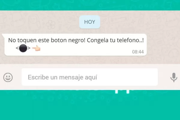 El misterioso botón negro de WhatsApp: ¿de qué se trata y por qué te cuelga el teléfono cuando lo tocás?