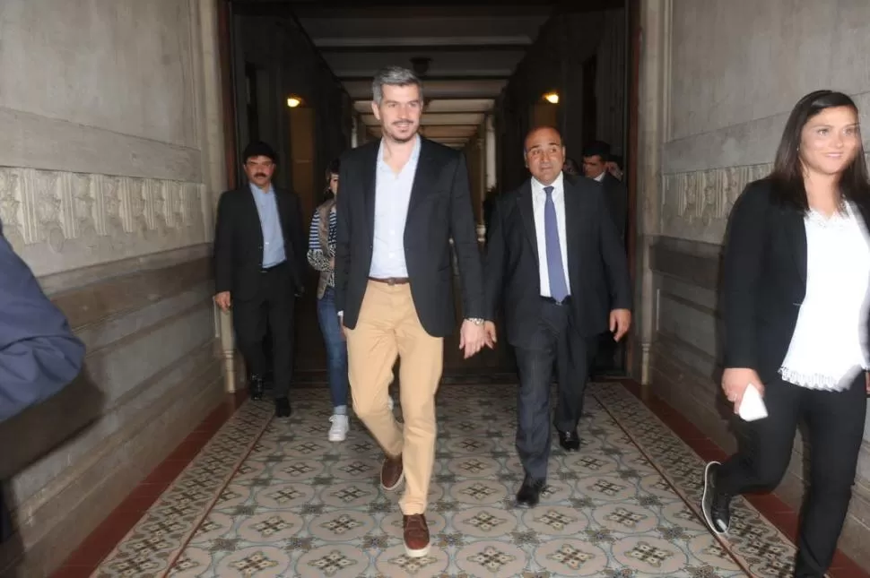 ADVERTENCIA NACIONAL. Peña dice que viene trabajando con algunos gobernadores, entre ellos Manzur.  la gaceta / foto de Antonio Ferroni (archivo)