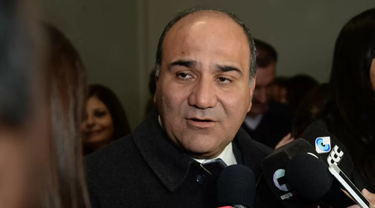 JUAN MANZUR. El gobernador opinó sobre la actualidad económica del país. LA GACETA/ ARCHIVO