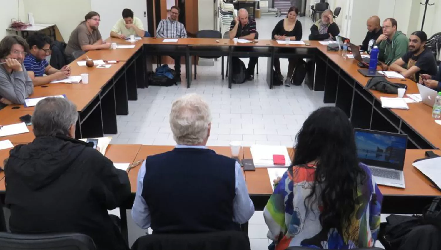 Los secretarios generales de la Conadu histórica calificaron de vergonzoso la oferta salarial que les formuló el Gobierno. FOTO TOMADA DE CONADUHISTORICA.ORG.AR