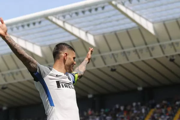 Icardi volvió a marcar y lleva 28 goles en la temporada