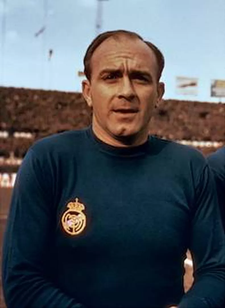 LA “SAETA”. Alfredo Di Stéfano aportó su futbol para agigantar a Real Madrid.  