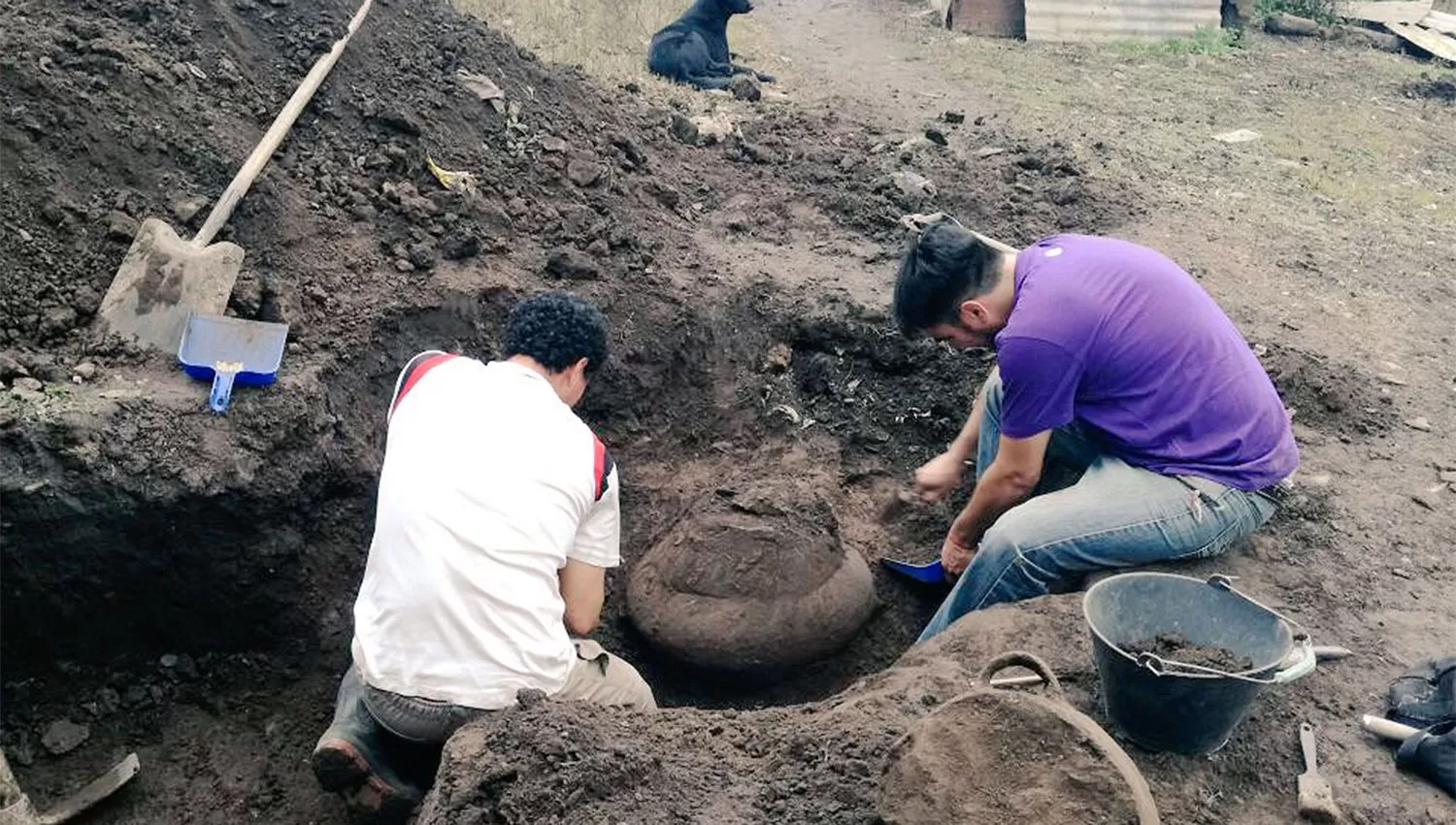 Las investigaciones comenzaron la semana pasada en Tafí Viejo. FOTO TOMADA DE WWW.TWITTER.COM/JAVIER_NOGUERA