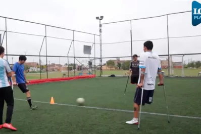 Son tucumanos, están amputados y sueñan con integrar la selección de fútbol adaptado