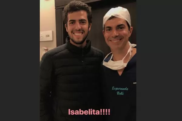 Nació Isabelita, la hija de Juan Manuel Urtubey e Isabel Macedo