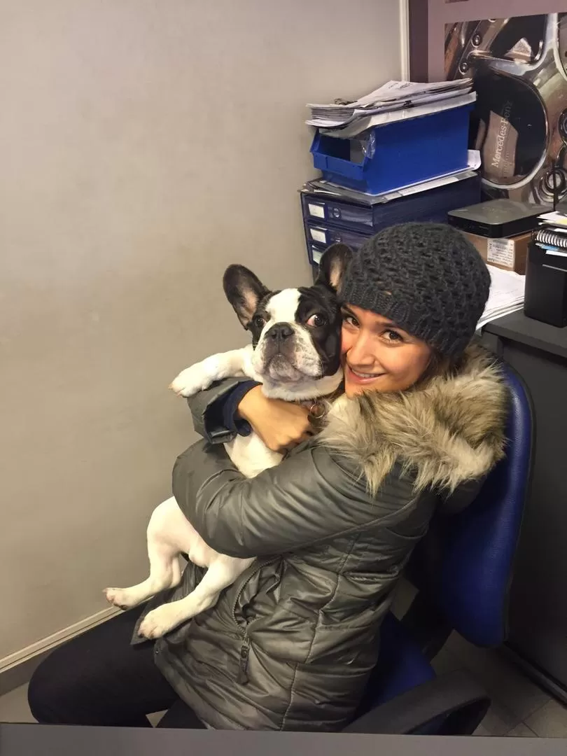 TODO EN FAMILIA. Magalí Toledo y Romeo. 