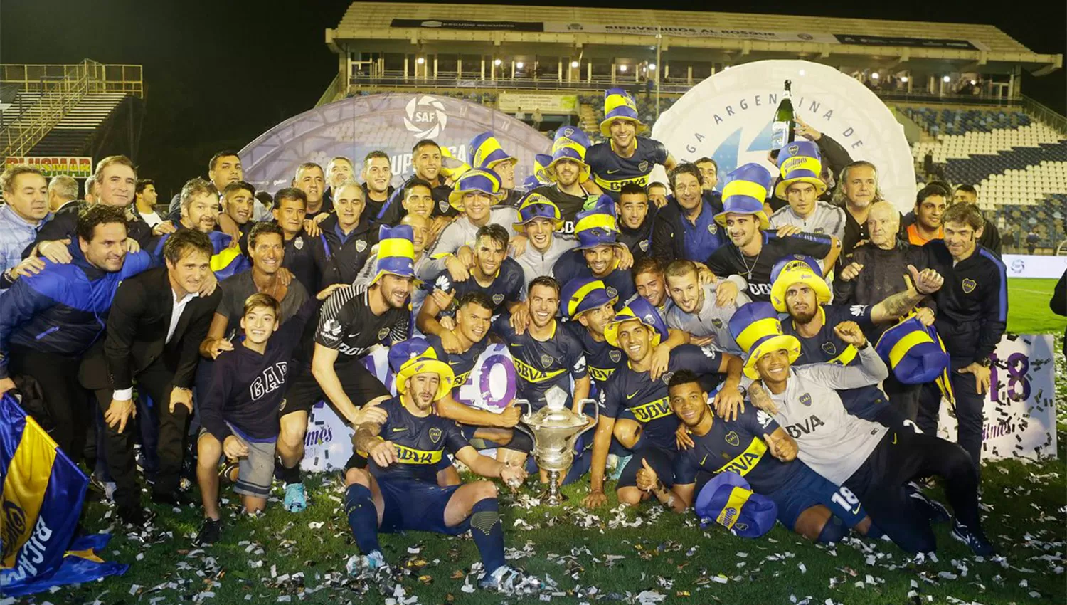 BOCA SE CONSAGRÓ CAMPEÓN POR VEZ NÚMERO 67 (@BocaJrsOficial)