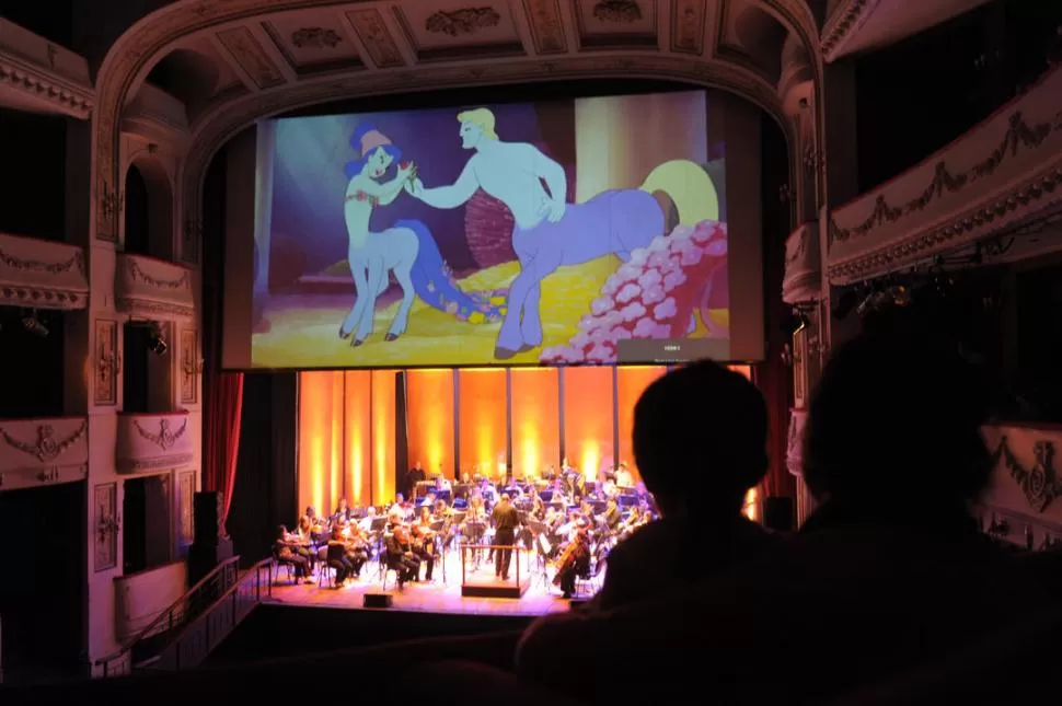 EL CINE Y LA ORQUESTA. Magia que se repite en sonidos y en imágenes. LA GACETA / FOTO DE JOSÉ NUNO.-
