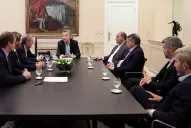 Manzur y otros cinco gobernadores peronistas se reunieron con Macri en medio de la negociación con el FMI