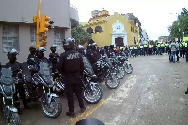 Incidentes en Concepción: protestaron por temor a quedar sin trabajo por una pelea política