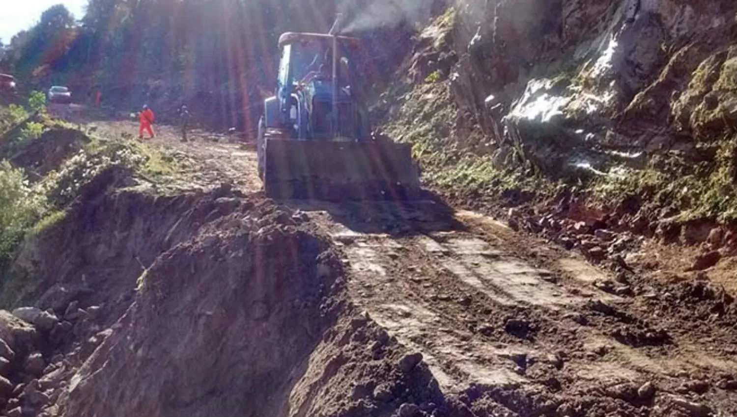 Tormentas en el sur: la ruta de Escaba permanece con un corte parcial del tránsito