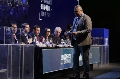 El Chiqui Tapia fue elegido vicepresidente segundo de Conmebol