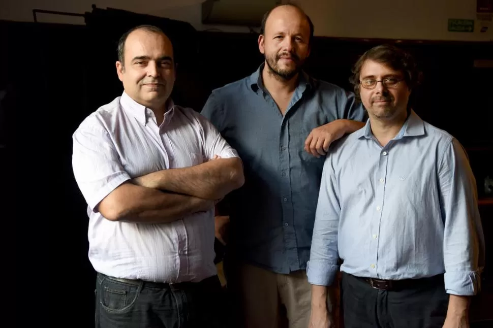 DISTINTO ORIGEN, MISMO IMPULSO. Siman, Álvarez Vidal y González Goytía integran Trasandino Jazz Trío. LA GACETA / FOTO DE ANALÍA JARAMILLO.-