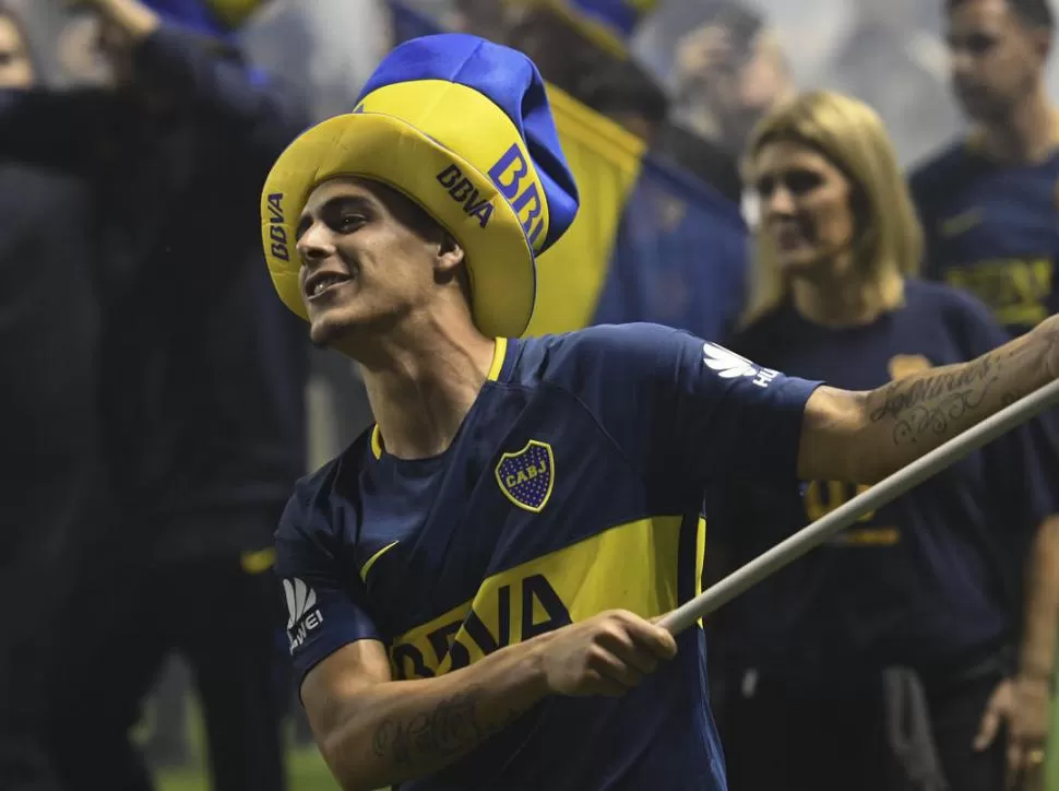 EL BUENO. Pavón llevó a Boca al campeonato con sus goles y sus asistencias.  fotos telam