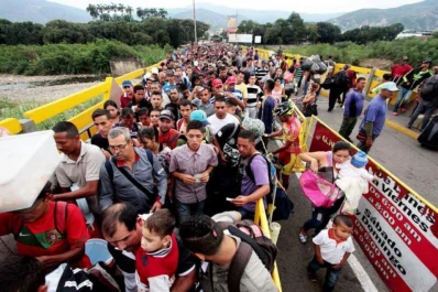 El éxodo de millones de venezolanos crea la mayor crisis migratoria de América Latina