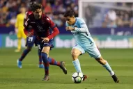 Barcelona, sin Messi, perdió el invicto ante Levante