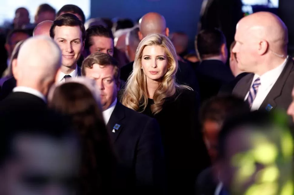 EN MISIÓN. Ivanka Trump integra la comitiva de EEUU que arribó ayer. REUTERS