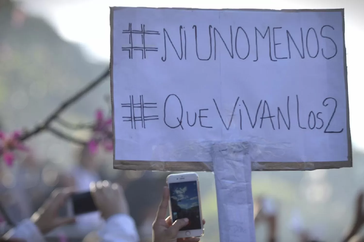 LUCHA CONTRA EL ABORTO. Una de las marchas en contra de la despenalización. FOTO TOMADA DE LAVOZDESANJUSTO.COM