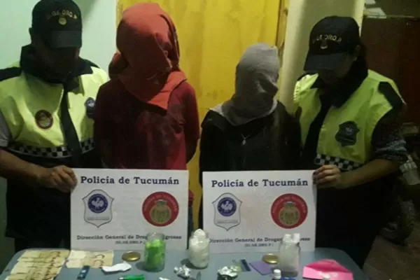 Barrio Sur: detienen a dos menores con una gran cantidad de droga