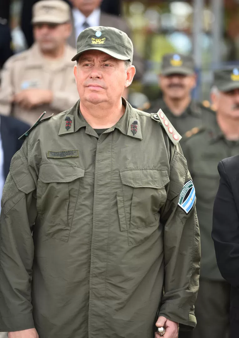 COMANDANTE. Gerardo Otero, director nacional de Gendarmería. la gaceta / foto de osvaldo ripoll