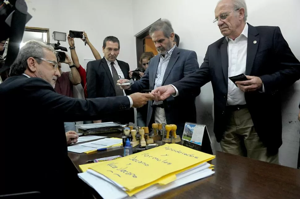 DUPLA DE INGENIEROS. El oficialismo lleva como fórmula a José García y a Sergio Pagani. la gaceta / foto de franco vera (archivo)