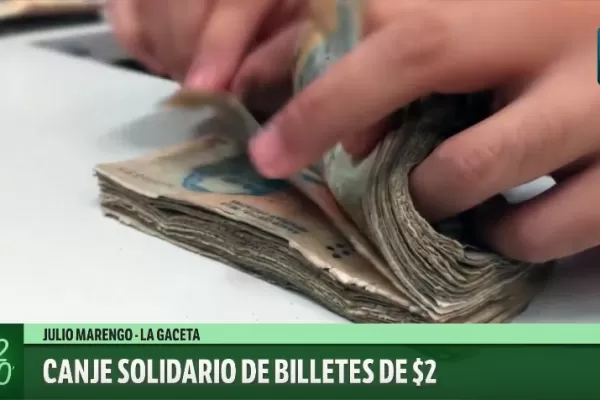 Ahora los billetes de $ 2 tienen un valor solidario