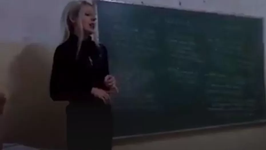 Evequoz no se arrepintió de lo que dijo en clase. CAPTURA DE VIDEO