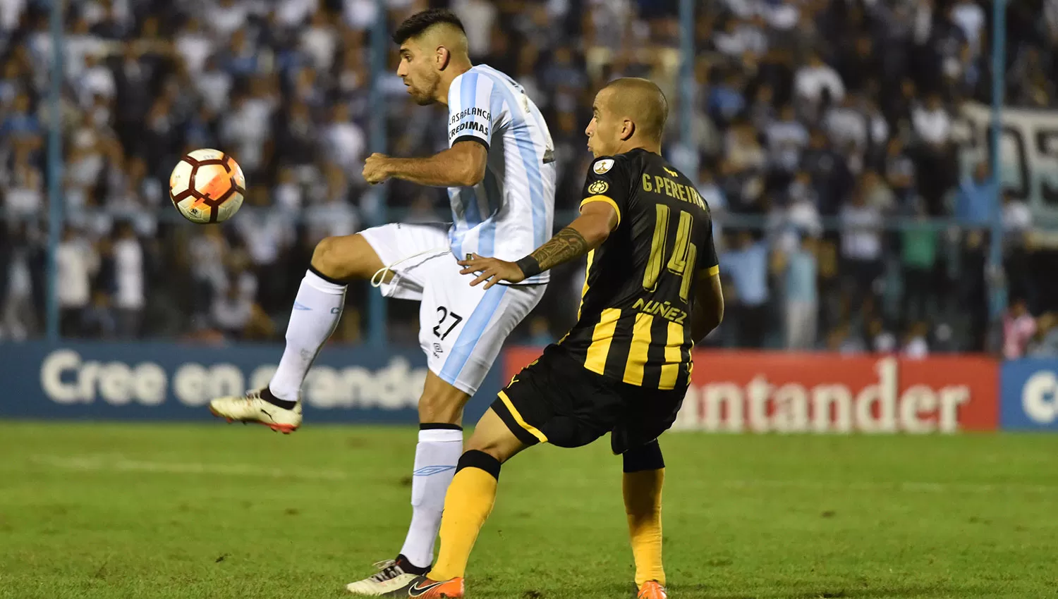 DE LOCAL. Atlético obtuvo una recaudación millonaria por los encuentros disputados en el Monumental. LA GACETA/FOTO DE INÉS QUINTEROS ORIO (ARCHIVO)