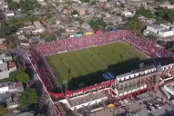 Desde un dron: así se vio el recibimiento de San Martín