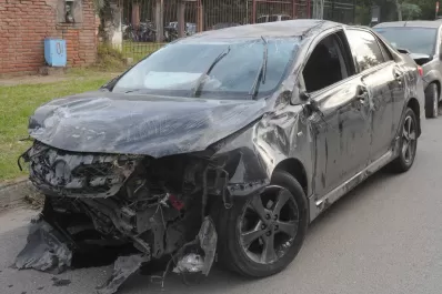 El conductor del accidente en la Perón dio positivo en el control de alcoholemia