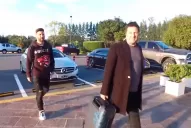 Messi llegó al país para sumarse a la Selección