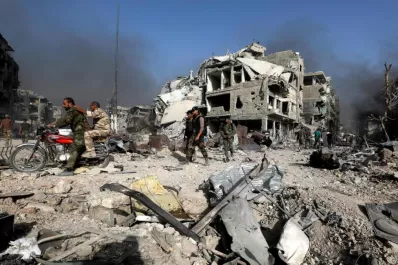 Tras siete años de guerra, Siria vuelve a controlar Damasco