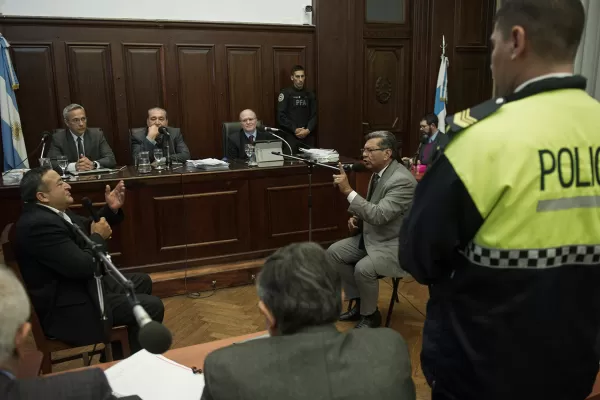 Barrera y Brito se cruzaron con García en la última audiencia: ¡estuve en la cárcel por tu culpa!