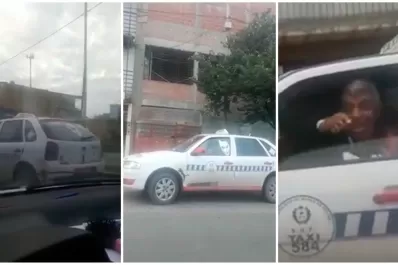 Cuidá a tu hija: la amenaza de un taxista tucumano a otro en plena calle