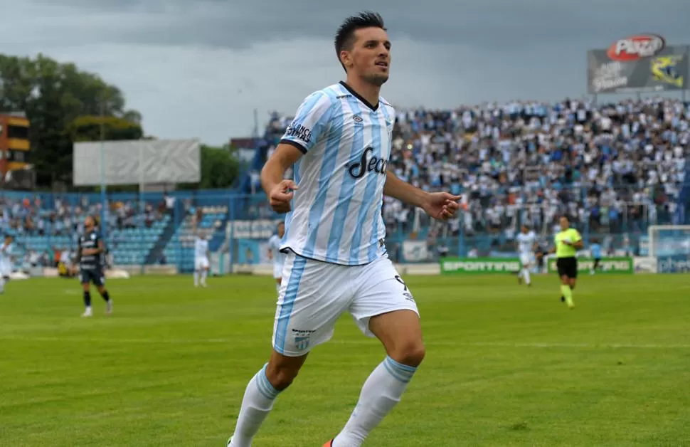 ÚNICO GOL. Affonso abrió el año con un tanto a Temperley pero no pudo seguir ese camino. la gaceta / foto de franco vera