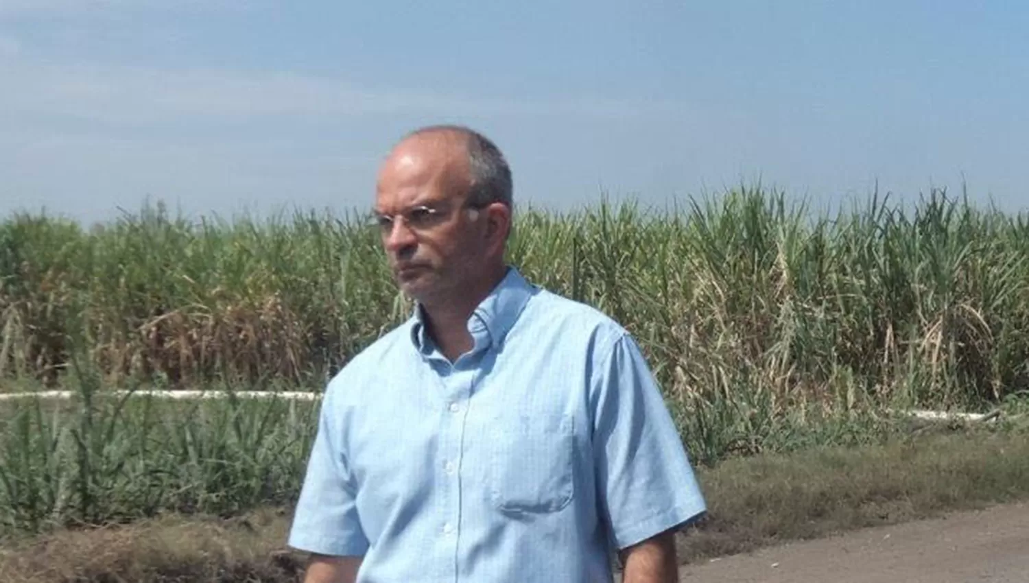 EN SU ÁMBITO. El ingeniero Miguel Morandini era experto en suelos. FOTO GENTILEZA EEAOC